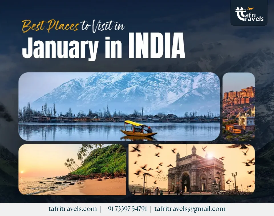 Best Places to Visit in January in India 2025-2026