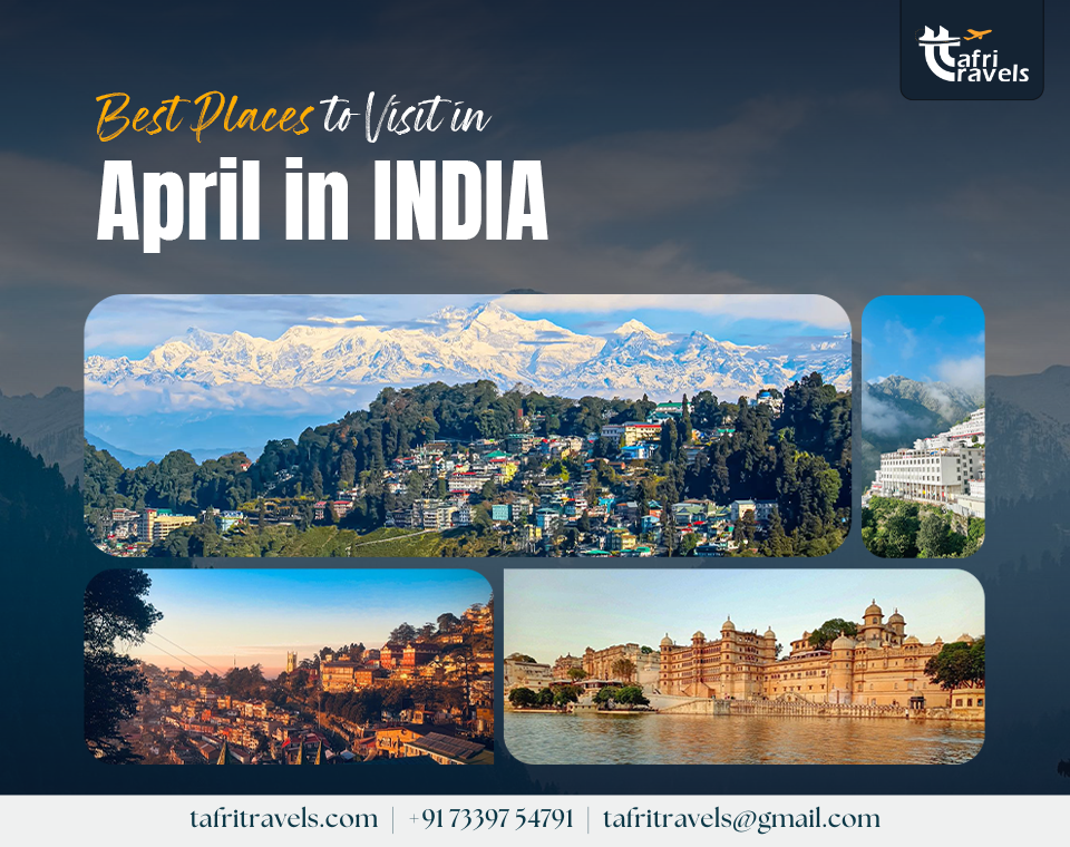 Best Places to Visit in April in India 2025