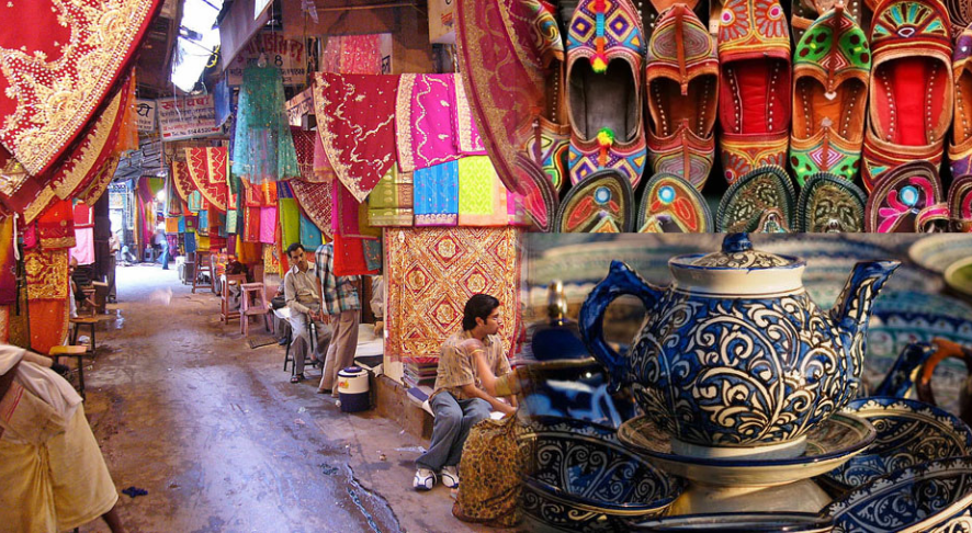 Rajasthani Local Bazar