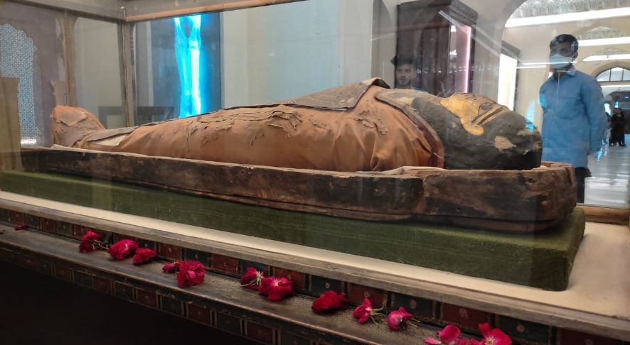 Egyptian Mummy Albert Hall Museum Jaipur