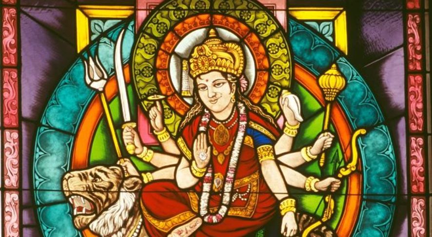 Birla Mandir Glass Art