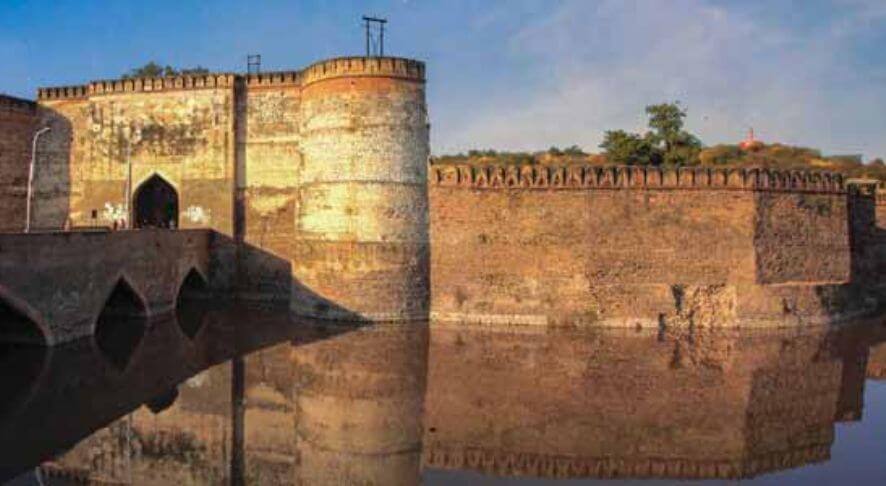 Moats and Defensive Walls lohagarh fort