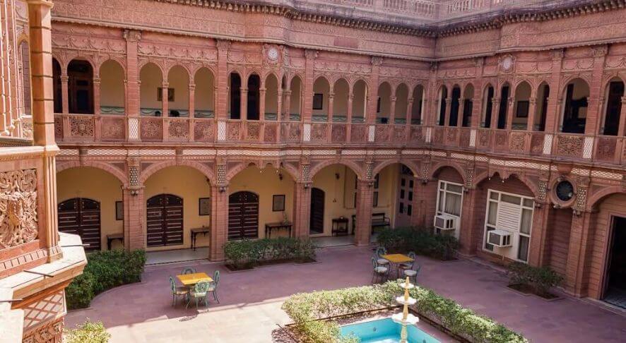 Haveli Courtyard and Layout