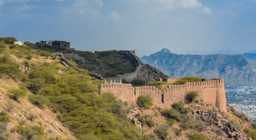 Taragarh Fort Wrecked terrains