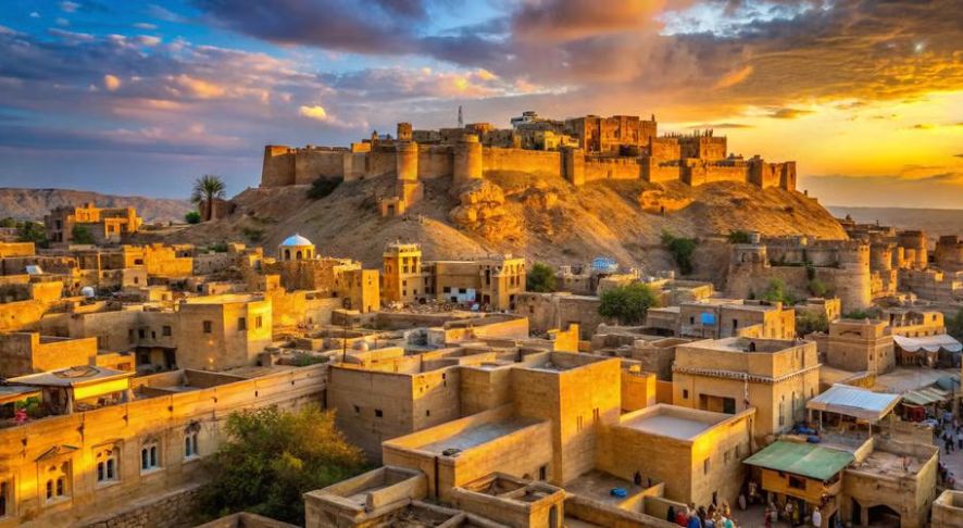 Jaisalmer Fort Golden Glow