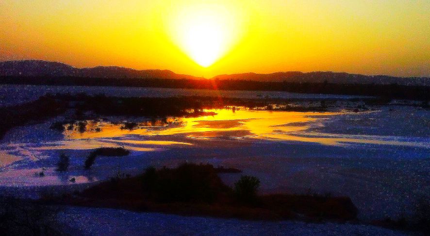Dumping Yard Kishangarh Sunset