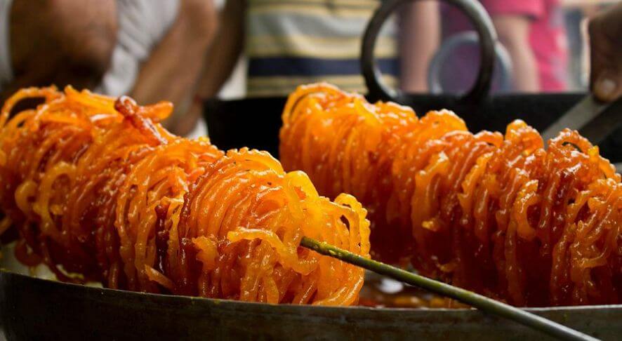 Jalebi at Local Sweet Shops