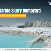 Marble Slurry Dumpyard Kishangarh