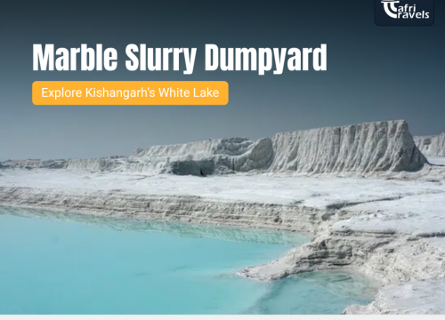 Marble Slurry Dumpyard – Explore Kishangarh’s White Lake