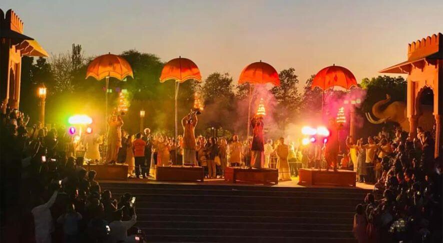 Yamuna Aarti at Keshi Ghat